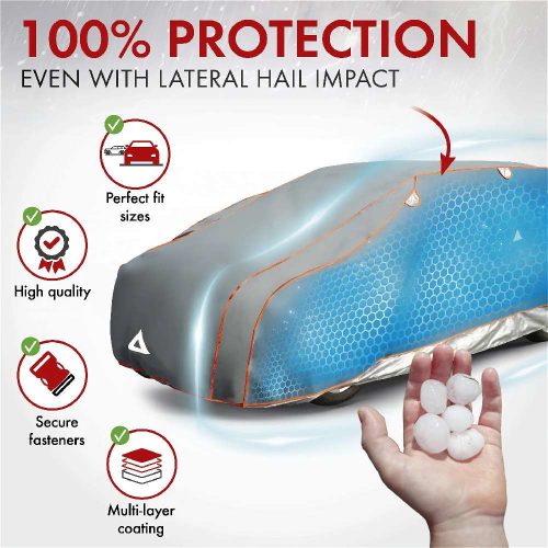 Autótakaró ponyva jégeső ellen - CAR - 1-350-389 - PERMA PROTECT COMPLETE - WALSER