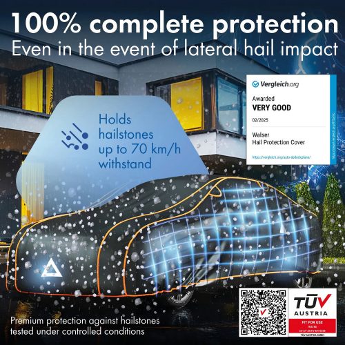 Autótakaró ponyva jégeső ellen - CAR - 4-475-524 - PERMA PROTECT COMPLETE - WALSER