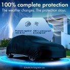 Autótakaró ponyva - négyévszakos - CAR - 1-380-429 - WALSER BASIC-B