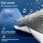 Autótakaró félponyva - WALSER All Weather - CAR 3-483-534