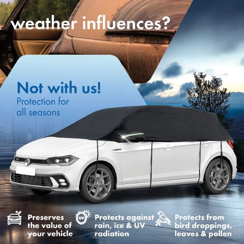 Autótakaró félponyva - WALSER All Weather - KOMBI 4-380-439