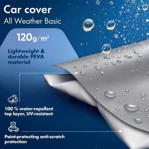 Autótakaró félponyva - WALSER All Weather - CAR 3-483-534