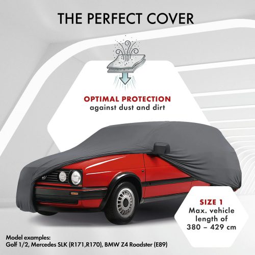 Autótakaró ponyva - beltéri - CAR - 1- 380-429 cm - STRETCH - WALSER