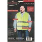 Láthatósági fényvisszaverő mellény - XXL méret - WALSER