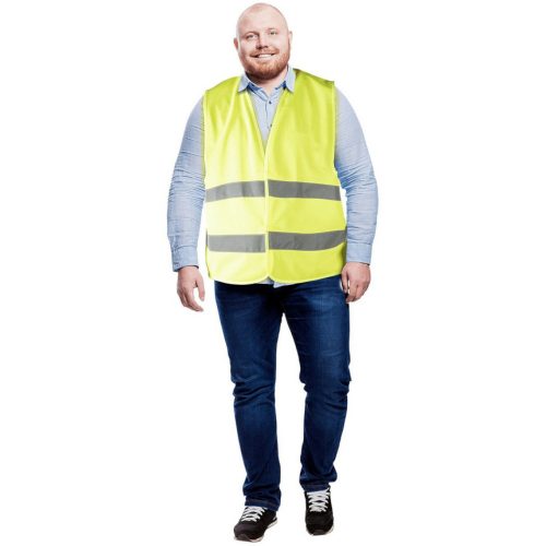 Láthatósági fényvisszaverő mellény - XXL méret - WALSER