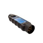 Utánfutó csatlakozó teszter - 7 pólusú - 12V - CARGUARD