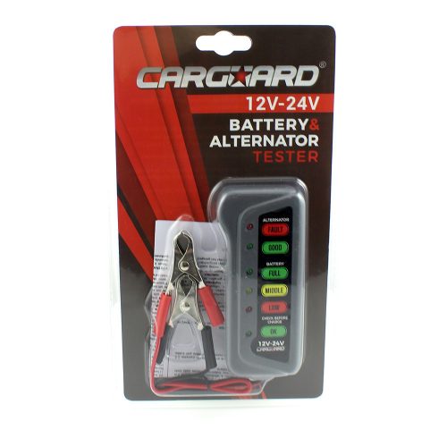 Akkumulátor, generátor teszter 12-24V - CARGUARD