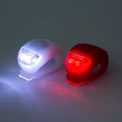LED-es kerékpár lámpa szett TPE borítással, 2 db-os - WHEELZONE