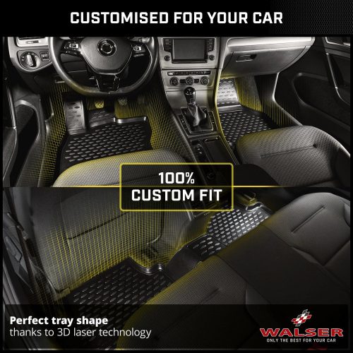 Dacia Duster (HM) - peremes gumiszőnyeg garnitúra - XTR - WALSER
