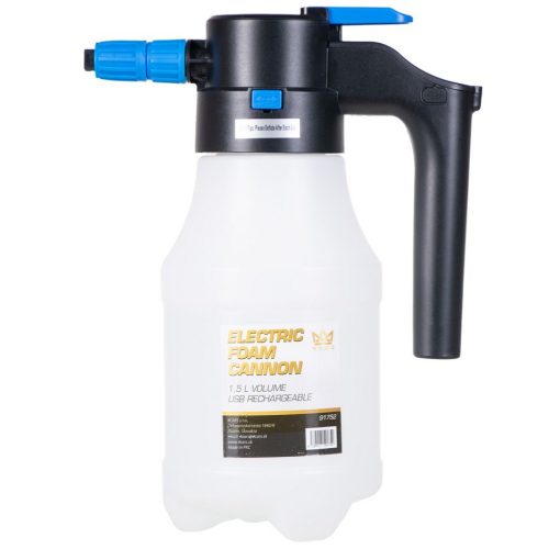 Elektromos szórófejes flakon 1,5 l - 2.0 bar - akkus, 5 V USB Type-C - 4CARS