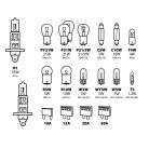Izzókészlet H1 Premium Kit 19 db-os - 4CARS