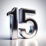 15"