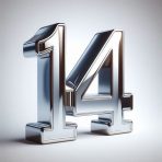 14"